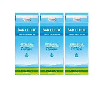 Joybuy Bar Le Duc Mineral Water 6X2L aanbieding