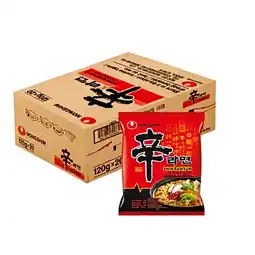 Joybuy Nongshim Koreaanse Shin Ramyun Instant Noodles 120g * 20 zakken/doos Shin Ramen doos aanbieding
