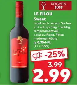 Kaufland DE Le filou sweet aanbieding