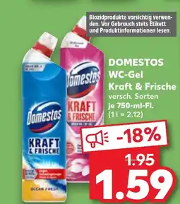Kaufland DE Domestos WC-Gel aanbieding