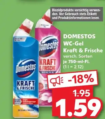 Kaufland DE Domestos WC-Gel aanbieding