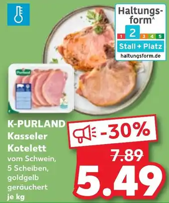 Kaufland DE K-Purland Kasseler Kotelett aanbieding