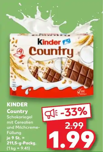 Kaufland DE Kinder Country aanbieding