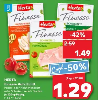 Kaufland DE Herta Finesse Aufschnitt aanbieding