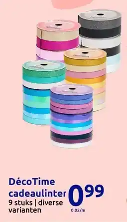 Action DécoTime cadeaulinten aanbieding
