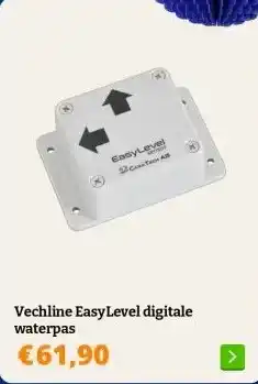 Obelink Vechline EasyLevel digitale waterpas aanbieding