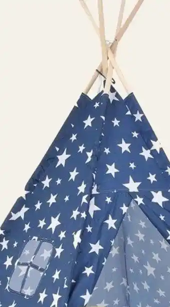 Obelink Kids Collection tipi tent - Blue aanbieding