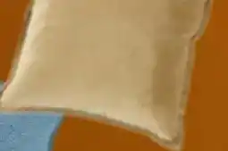 Obelink Pleafs Warmtekussen Plush 45x45cm - Crewel Tan aanbieding