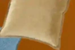 Obelink Pleafs Warmtekussen Plush 45x45cm - Crewel Tan aanbieding