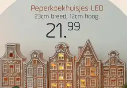 Coppelmans Peperkoekhuisjes LED aanbieding