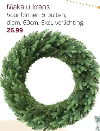 Coppelmans Makalu krans aanbieding