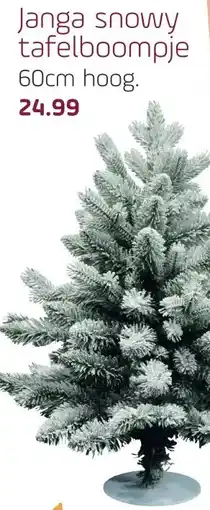 Coppelmans Janga snowy tafelboompje aanbieding