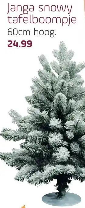 Coppelmans Janga snowy tafelboompje aanbieding