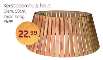 Coppelmans Kerstboomhuls hout aanbieding