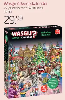 Coppelmans Wasgij Adventskalender aanbieding