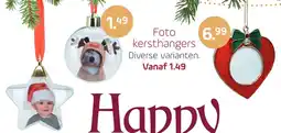 Coppelmans Foto kersthangers aanbieding