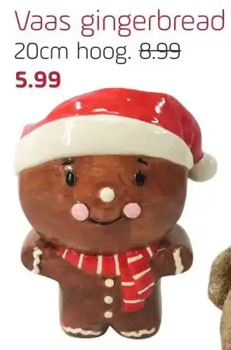 Coppelmans Vaas gingerbread aanbieding
