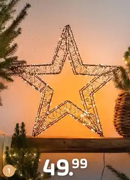 Coppelmans 3D kerstster aanbieding