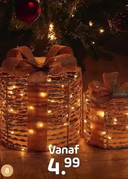 Coppelmans LED glitter cadeautjes aanbieding