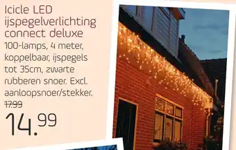 Coppelmans Icicle LED ijspegelverlichting connect deluxe aanbieding