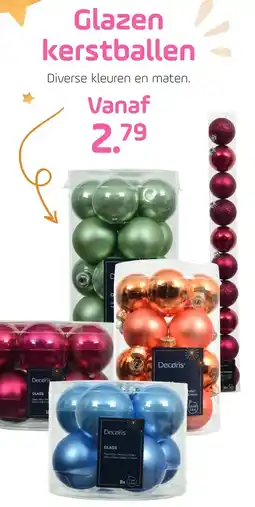 Coppelmans Glazen kerstballen aanbieding