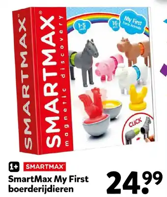 Intertoys SmartMax My First boerderijdieren aanbieding