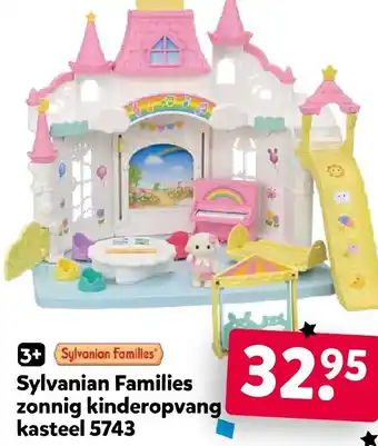 Intertoys Sylvanian Families zonnig kinderopvang kasteel 5743 aanbieding
