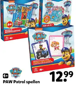 Intertoys PAW Patrol spellen aanbieding
