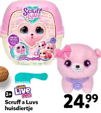 Intertoys Scruff a Luvs huisdiertje aanbieding