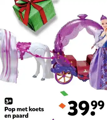 Intertoys Pop met koets en paard aanbieding