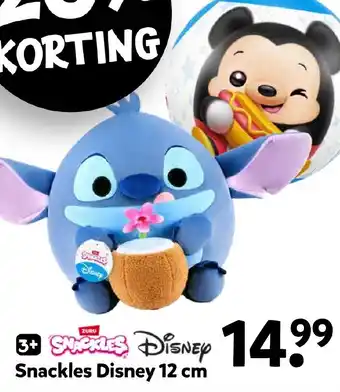 Intertoys Snackles Disney aanbieding