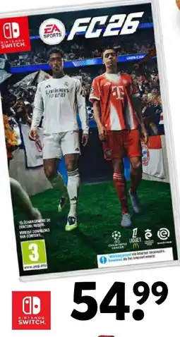 Intertoys Nintendo Switch FC26 aanbieding