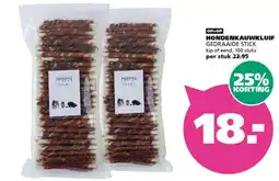 Ranzijn Hondenkauwkluif gedraaide stick aanbieding