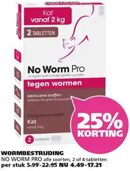 Ranzijn Wormbestrijding no worm pro aanbieding