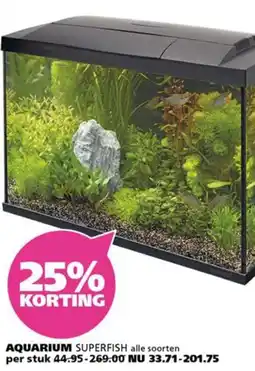 Ranzijn Aquarium Superfish aanbieding