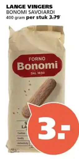 Ranzijn Lange vingers Bonomi Savoiardi aanbieding