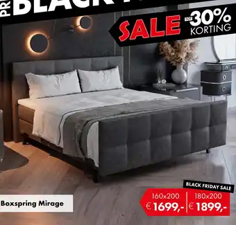 Woonsquare Boxspring Mirage aanbieding