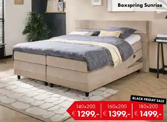 Woonsquare Boxspring Sunrise aanbieding
