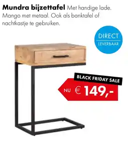 Woonsquare Mundra bijzettafel aanbieding