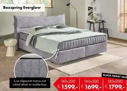 Woonsquare Boxspring Everglow aanbieding