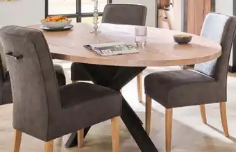 Woonsquare Interieur Maverick Eettafel ovaal aanbieding