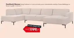 Woonsquare Hoekbank Monaco aanbieding