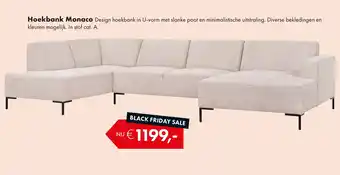 Woonsquare Hoekbank Monaco aanbieding