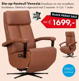 Woonsquare Sta-op-fauteuil Venezia aanbieding