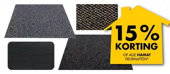 Bouwhof Op alle hamat deurmatten aanbieding