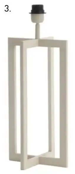 Bouwhof Light & Living lampvoet MACE aanbieding