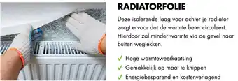 Bouwhof Radiatorfolie aanbieding