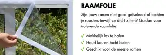 Bouwhof Raamfolie aanbieding