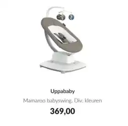 Babypark Uppababy Mamaroo babyswing. aanbieding