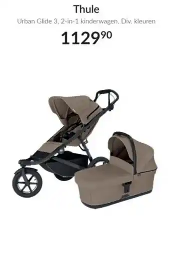 Babypark Thule Urban Glide 3, 2-in-1 kinderwagen. aanbieding